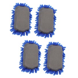 Operitacx Japanese Style DIY Classroom Eraser 4pcs Snowflake Design Board Erasers Microfiber Sponge for Boys and Girls