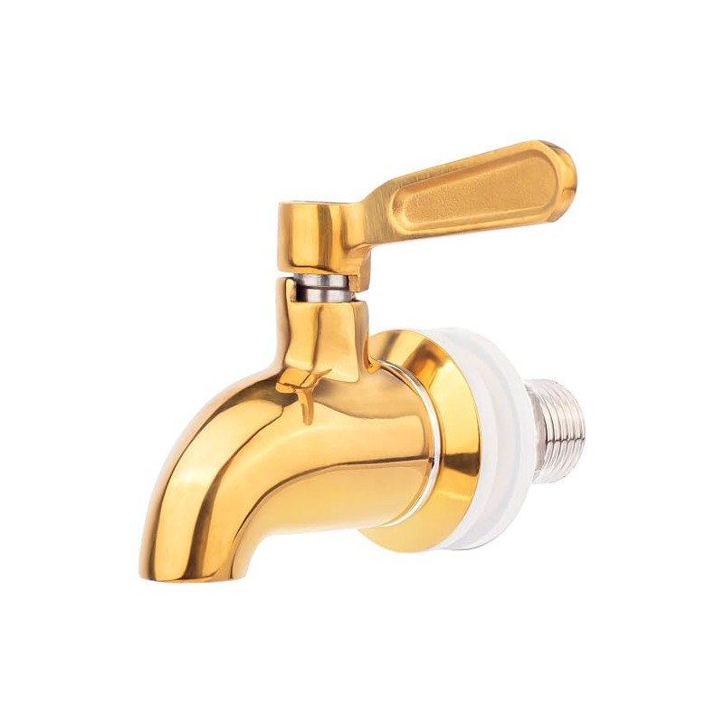 FOODLE Beverage Dispenser Replacement Spigot, Drink Dispenser Stainless Steel Spigot,