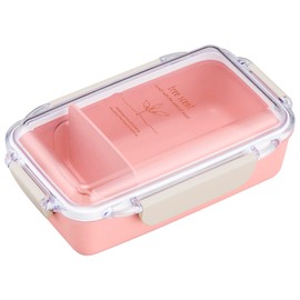 OSK PCD-500 Hinoki Pura Lunch Box with Dividers PCD-500 Light Pink