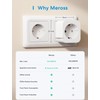 Meross Smart WLAN Socket with Current Measurement 16 A, WiFi