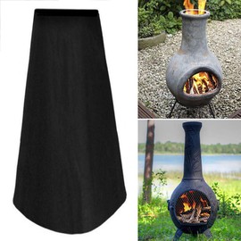 Large Chimenea Cover Comficent Waterproof Heavy Duty Garden Heater Outdoor Garden Patio Heater Cover UV Protector 1.2m High