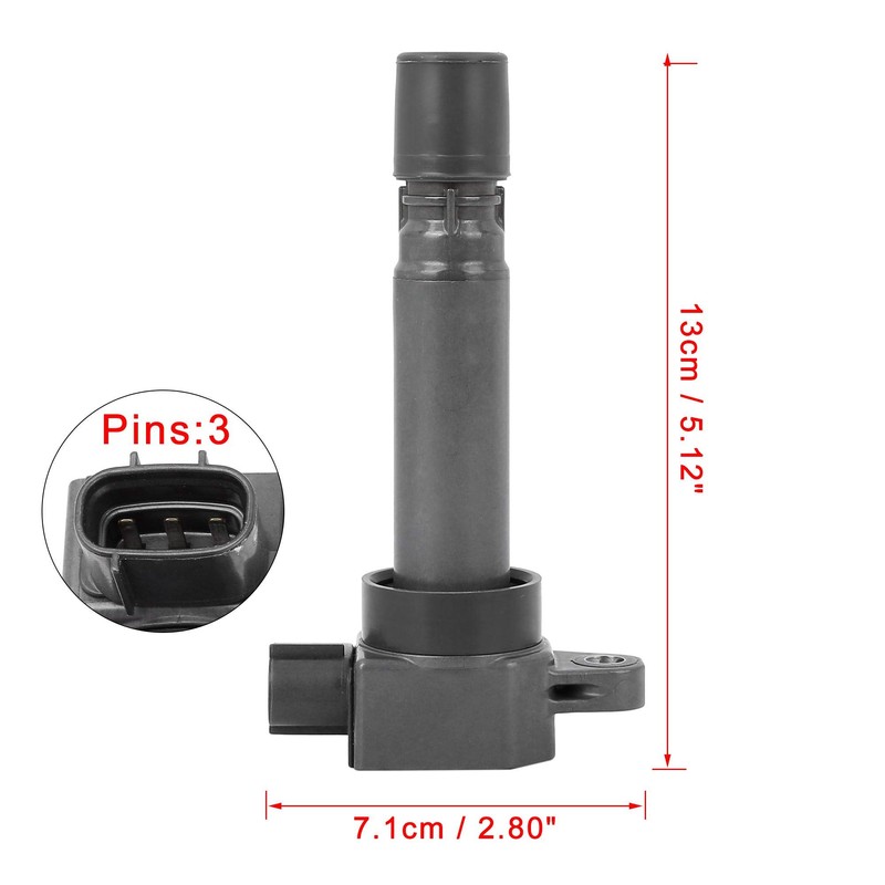 X AUTOHAUX Ignition Coil Repair Part #33400-76G0 Fits Suzuki