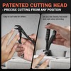 BEZOX Senior Nail Clippers - Upgraded Long Handle Curved Head
