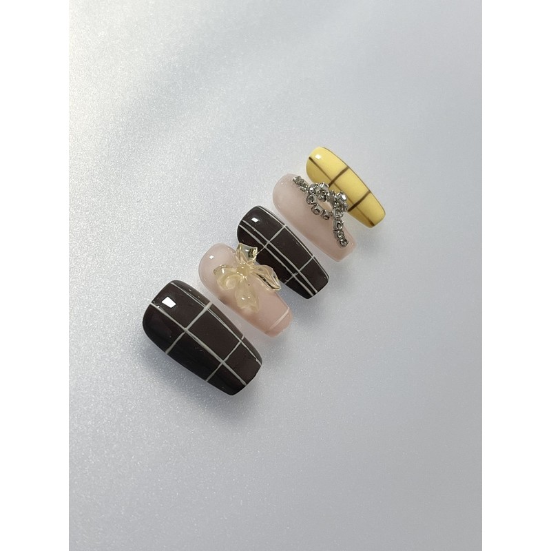 Dawn Yuhwa Handmade Nail Tips - Midi Long Oval /