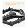 Pedal De Bicicleta Mtb Para Montaña Antideslizante Aluminio Negro