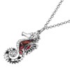 Enamel Alloy Hippocampus Seahorse Necklace Ocean Charms Pendant Fashion Jewellery