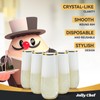 JOLLY CHEF 24 Pack Stemless Plastic Champagne Flutes Disposable 9