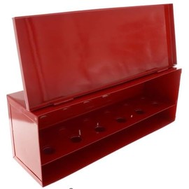 AKW Fire Sprinkler Spare Head Box Cabinet, Capacity: 12 Heads, Red