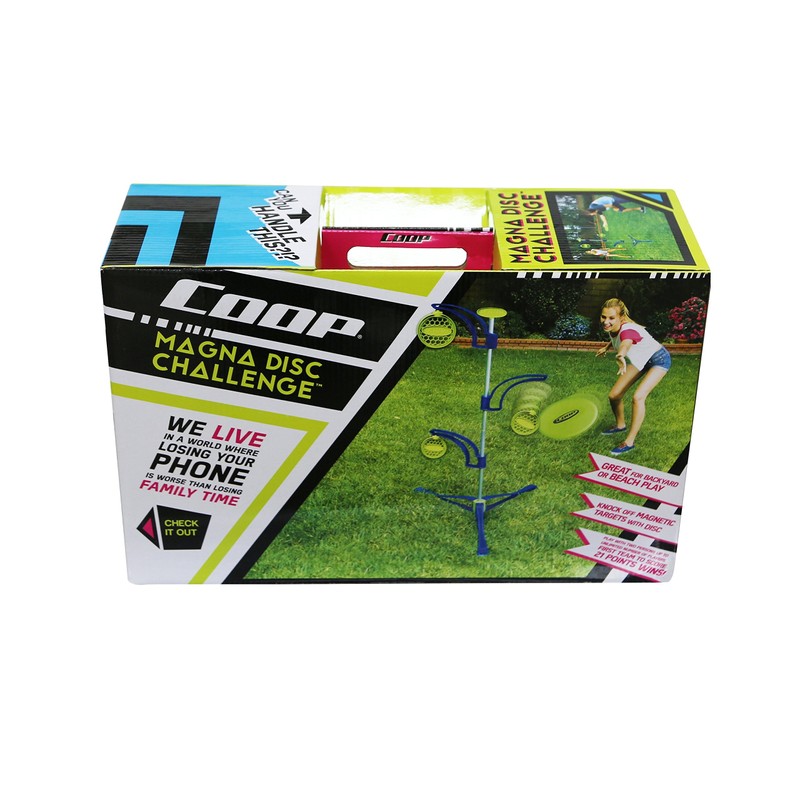 COOP Magna Flying Disc Challenge Backyard Game Set