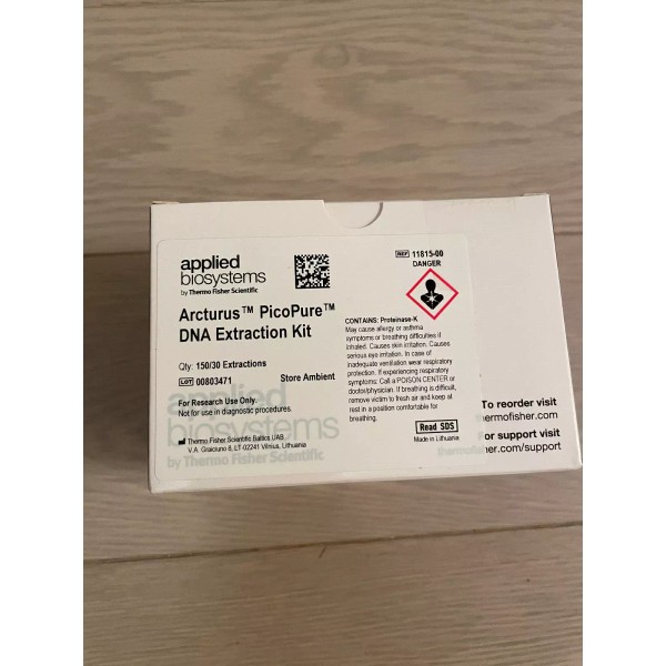 Thermo New ABI Arcturus PicoPure DNA Extraction Kit 11815-00 applied