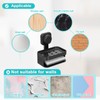 sourcing map 2Pcs Suction Cup Soap Dish, Removable and Reusable