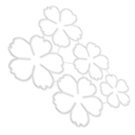 Operitacx Flower Themed Metal Cutting Die Durable Craft Tool for Scrapbooking Card Making and Wedding Invitations Vivid Flower Design for Creative DIY Projects