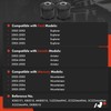 A-Premium 2 x Rear Rearward Lower Control Arm Bushing Kit,