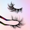 Cat Eye False Eyelashes, 5 Pairs Natural Fluffy Curling Faux
