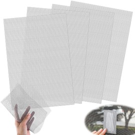 Wire Mesh 300 x 210 mm Stainless Steel Mesh 20 Mesh Wire Mesh 1 mm Hole Fine Mesh Filter Net Wire Mesh for Doors Prevents Mice Insects and Snakes Pack of 4