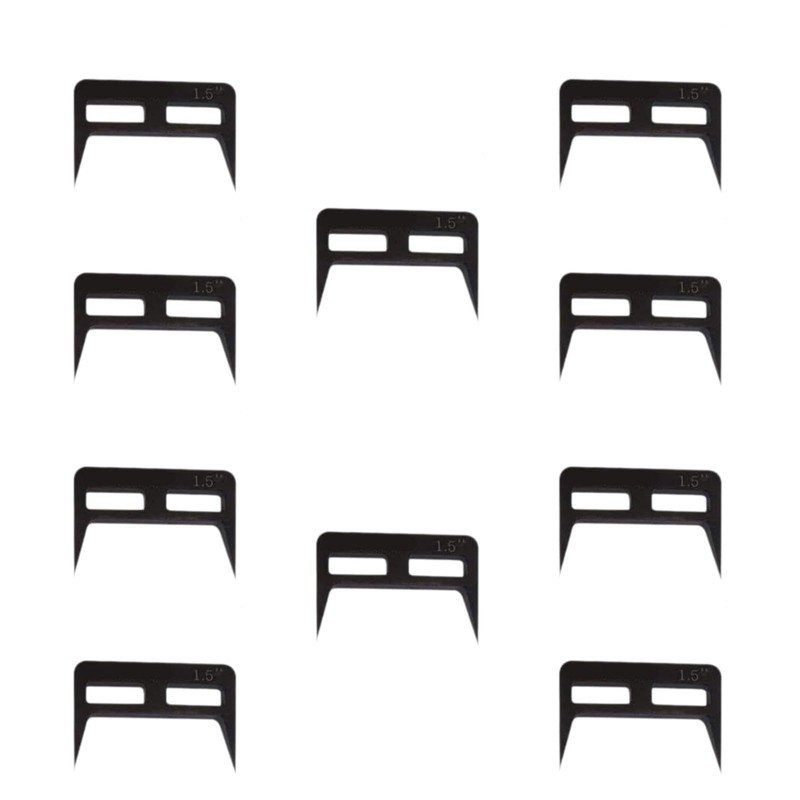 B Baosity 10 Pieces Pinch Dogs Woodworking,Wood Clamps,Assembly Clamping Tools