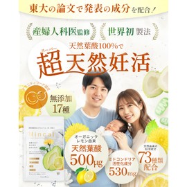 Nincal Folic Acid Supplement, Pregnancy Activity, Mitochondria, Natural, Folic Acid, Improves Egg Activity, Warm Activity, Naturally Sourced (1 Bag)