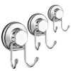 SANNO Vacumn Hooks Suction Cups for Flat Smooth Wall Surface