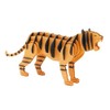 Fridolin 3D Paper Model Tiger