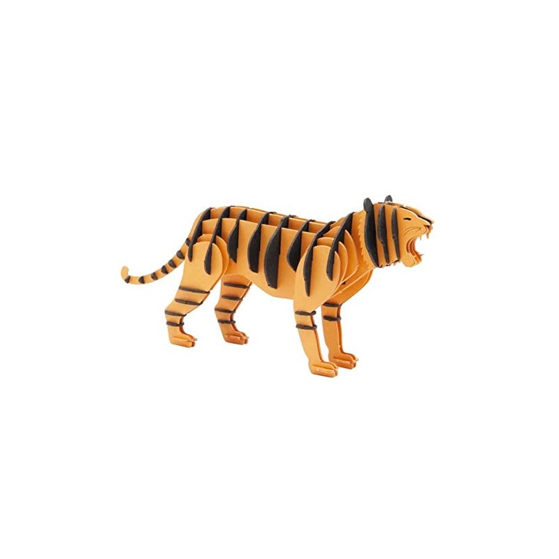Fridolin 3D Paper Model Tiger