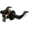 Berlin Modisch Passage Lever Door Handle [Non-Locking Lever Set] for