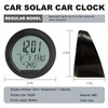 FSTURIOS Car Digital Thermometer Clock, Dashboard Clock with Backlight Fahrenheit