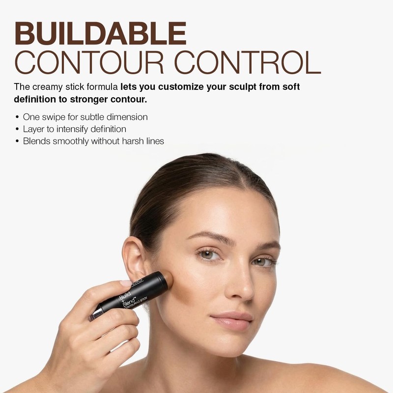 Palladio Build + Blend Barra Contorno Facial Amber Glow 0.23