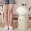 SYXLS Knee Level Foot Bucket, Foldable Household Foot Bathing Bucket,