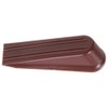 Hardware Essentials 851338 Floor Door Stops Wedges Brown 3" -
