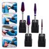 Treki 5 in 1 Nail Drill Bits Set, 4Pcs Professional
