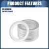 INFINAUTO Oil Drain Plug Gasket 20mm 0.79" ID No.94109200000 Aluminum