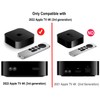(1 Set)Silicone Protective Case Cover for Apple TV 4K and