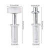 4 Pcs Bi-Fold Door Top Roller Guide Wheel and Top