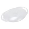 Kitchen Food Processor Robot Lid PC Heat Resistance Steaming Pan