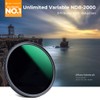 K&F CONCEPT 49mm Variable ND Filter Adjustable Fader Neutral Density