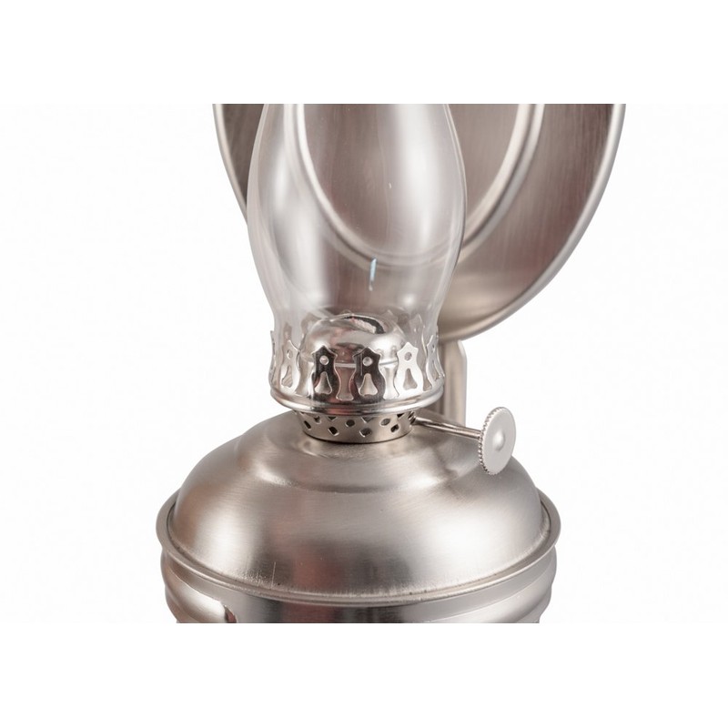 Vermont Lanterns Brass Dorset Wall Oil Lamp (12", Pewter)