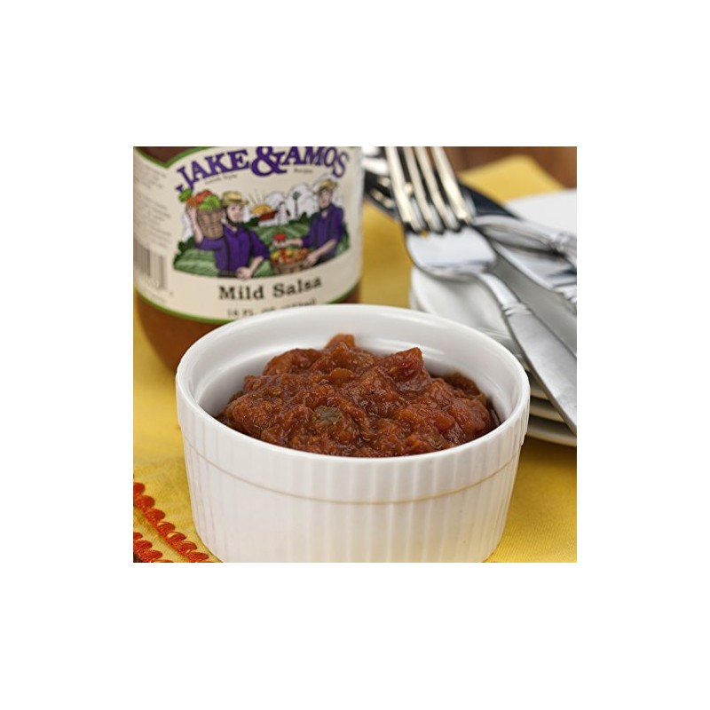 Jake & Amos Mild Salsa, 16 Oz. Jar (Pack of