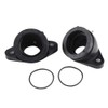 Keenso Motorcycle Carburettor Interface Adapter, 2 Pieces Motorcycle Rubber Carburettor