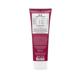 Q+A Hyaluronic Acid Body Wash for Nourishing Body Care, a blend of Hyaluronic Acid, Giant Kelp Extract and Saccharide Isomerate, and a fresh Apple and Avocado scent 250ml