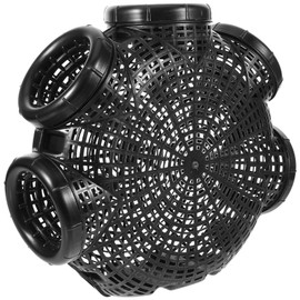 Toddmomy Fishing Bait Fishing Cage Traps Crawfish Shrimp Chinese Yellow EEL Loach Catching Basketplastic Crayfish Catcher Lobster EEL Cage Basket Fish Catching Net Crawfish Traps