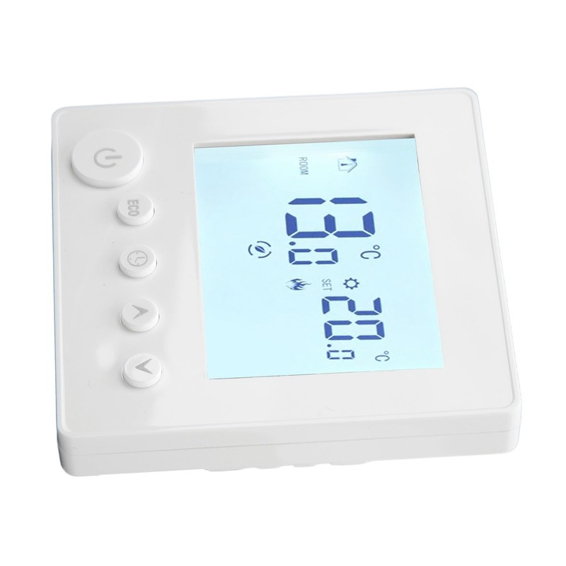 Digital Thermostat LCD Display Temperature Controller Heating System Home RF