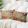 ECZOIL Set of 2 Boho Cushion Covers, 30 x 50