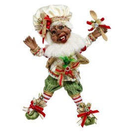 Mark Roberts 51-58580 African American Kitchen Helper Elf Figurine Small 11 Inches