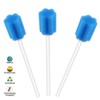 Wellgler's Disposable oral swabs,mouth swabs sponge Dental Swabs Unthreated （100pcs