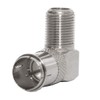 PremiumX F-Quick Connector 90° Angled Connector 7.5 mm for SAT