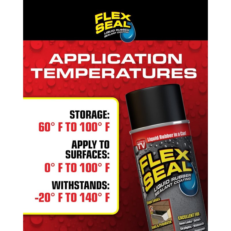Flex Seal, 14 oz, Terracotta, Stop Leaks Instantly, Waterproof Rubber