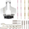 20Pc Chainsaw Sharpening Kit Diamond Burr Files Angle Guide for