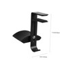 TEHAUX Adjustable Headphone Rack with PU Pad Desk Hook for