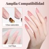 Esmalte Gel Uvled De Refuerzo 15ml Para Uñas Cherimoya