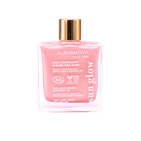 ALPHANOVA Daily Sun – Sublime Shining Pink Glow Öl –